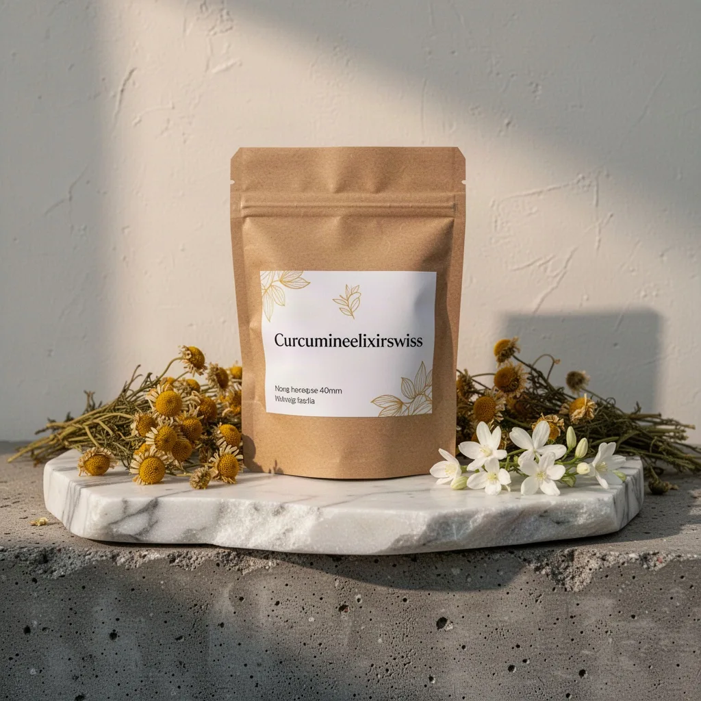 Curcumineelixirswiss Infuzie Flori de Mușețel și Iasomie