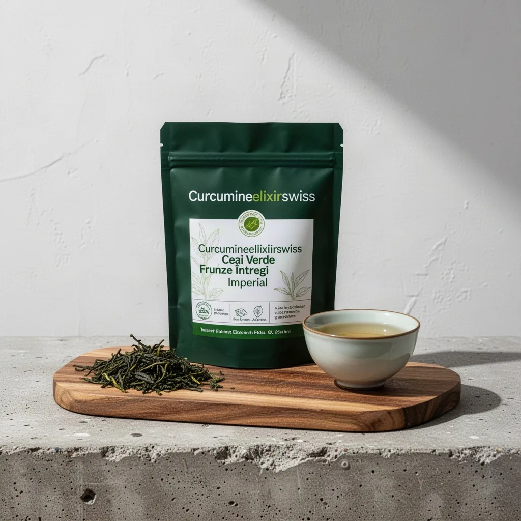 Curcumineelixirswiss Ceai Verde Frunze Întregi Imperial
